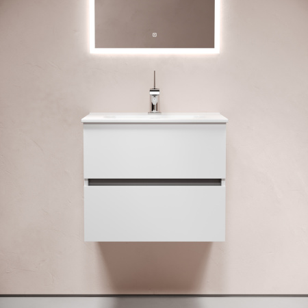 Тумба под раковину Sancos Urban UR60W 60х50 подвесная цвет белый